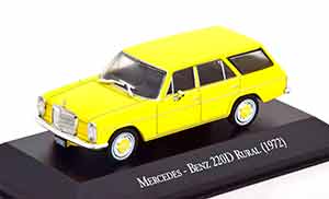 MERCEDES 220D/8 RURAL 1972 YELLOW — фото 1