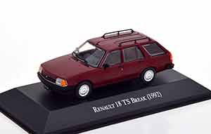 RENAULT 18 TS BREAK 1992 DARKRED