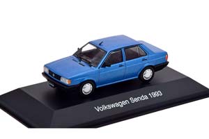 VW VOLKSWAGEN SENDA 1993 LIGHT BLUE-METALLIC