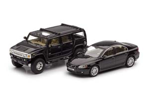 НАБОР ПРЕСТИЖ 2000ЫХ: VOLVO S80 2009 И HUMMER H2 2008 / ВОЛЬВО S80 ХАММЕР H2 ЧЕРНЫЙ