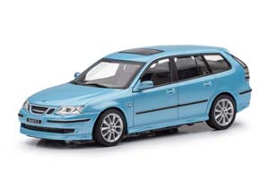 SAAB 9-3 SPORTCOMBI 2007 ELECTIC BLUE (ГОЛУБОЙ МЕТАЛЛИК) 60 ЛЕТ SAAB