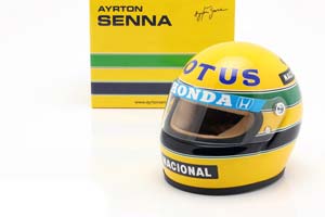 HELMET AYRTON SENNA LOTUS 99T #12 FORMULA 1 1987 / ШЛЕМ АЙРТОНА СЕННЫ ЛОТУС (РАЗМЕРЫ 15 х 11 х 10 см) — фото 5