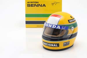 HELMET AYRTON SENNA MCLAREN MP4/4 #12 WORLD CHAMPION 1988 / ШЛЕМ АЙРТОНА СЕННЫ ЧЕМПИОНА МИРА 1988 ГОДА МАКЛАРЕН (РАЗМЕРЫ 15 х 11 х 10 см) — фото 5