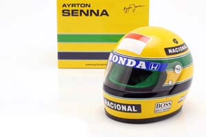 HELMET AYRTON SENNA MCLAREN MP4/5B #27 WORLD CHAMPION 1990 / ШЛЕМ АЙРТОНА СЕННЫ ЧЕМПИОНА МИРА 1990 ГОДА МАКЛАРЕН (РАЗМЕРЫ 15 х 11 х 10 см) — фото 5