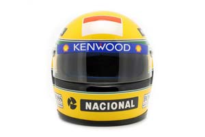 HELMET AYRTON SENNA MCLAREN MP4/8 #8 FORMULA 1 1993 / ШЛЕМ АЙРТОНА СЕННЫ МАКЛАРЕН (РАЗМЕРЫ 15 х 11 х 10 см) — фото 3
