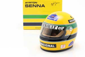HELMET AYRTON SENNA WILLIAMS FW16 #2 FORMULA 1 1994 / ШЛЕМ АЙРТОНА СЕННЫ ВИЛЬЯМС (РАЗМЕРЫ 15 х 11 х 10 см) — фото 5