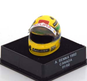 МОДЕЛЬ ШЛЕМА MCLAREN HELM GP CANADA 1992 — фото 3