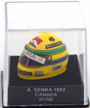 МОДЕЛЬ ШЛЕМА MCLAREN HELM GP CANADA 1992 — фото 4