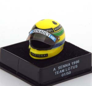 МОДЕЛЬ ШЛЕМА LOTUS HELM DRIVER: SENNA 1986 — фото 3