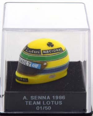МОДЕЛЬ ШЛЕМА LOTUS HELM DRIVER: SENNA 1986 — фото 4