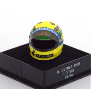 МОДЕЛЬ ШЛЕМА LOTUS HELM DRIVER: SENNA 1987 — фото 3