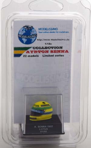 МОДЕЛЬ ШЛЕМА LOTUS HELM DRIVER: SENNA 1987 — фото 5