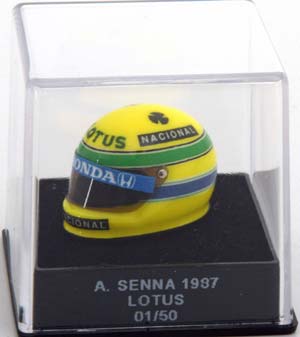 МОДЕЛЬ ШЛЕМА LOTUS HELM DRIVER: SENNA 1987 — фото 4