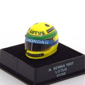 МОДЕЛЬ ШЛЕМА LOTUS HELM DRIVER: SENNA 1987 — фото 1