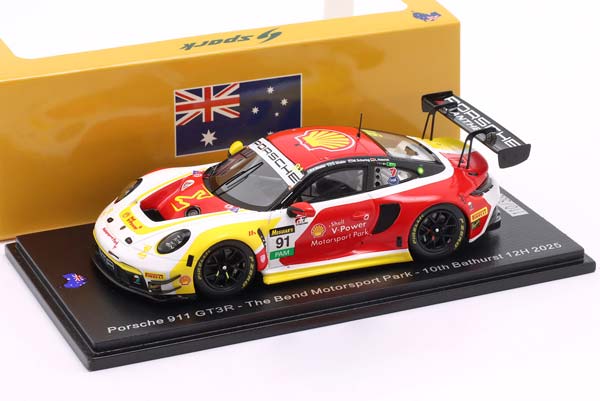 PORSCHE 911 GT3 R #91 10TH 12H BATHURST 2025 THE BEND MOTORSPORT PARK / ПОРШЕ 911 ГТ3 10 МЕСТО 12 ЧАСОВ БАТЕРСТ БЕНД МОТОРСПОРТ ПАРК — фото 3