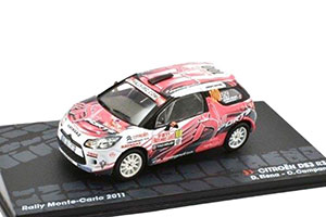 CITROEN DS3 R3 IRC #100 D.ELENA/O.CAMPANA RALLY MONTE-CARLO 2011