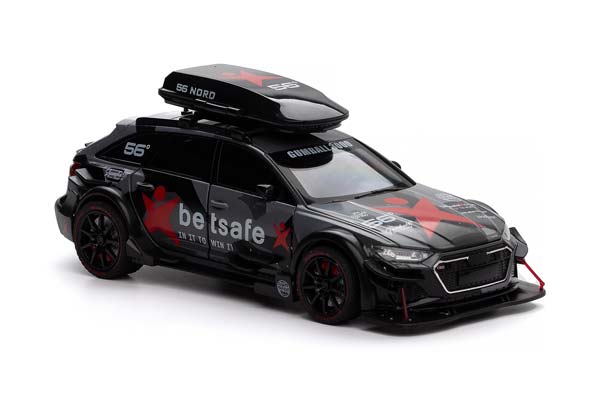 AUDI RS6 AVANT BETSAFE 2025 GREY / АУДИ RS6 АВАНТ BETSAFE 2025 С БАГАЖНИКОМ СЕРЫЙ (БЕЗ УПАКОВКИ) — фото 6