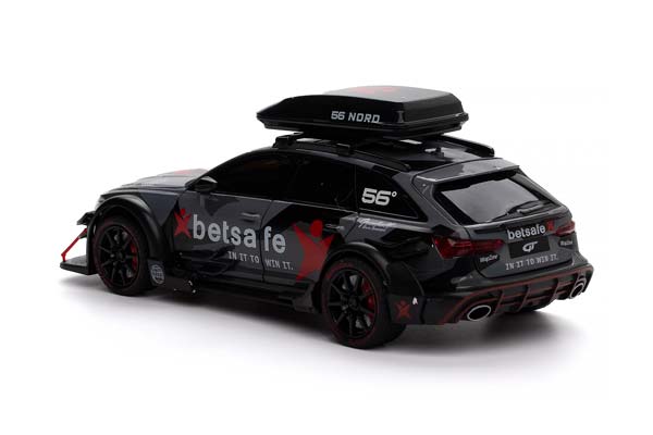 AUDI RS6 AVANT BETSAFE 2025 GREY / АУДИ RS6 АВАНТ BETSAFE 2025 С БАГАЖНИКОМ СЕРЫЙ (БЕЗ УПАКОВКИ) — фото 7