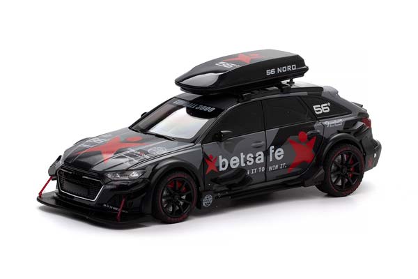 AUDI RS6 AVANT BETSAFE 2025 GREY / АУДИ RS6 АВАНТ BETSAFE 2025 С БАГАЖНИКОМ СЕРЫЙ (БЕЗ УПАКОВКИ)