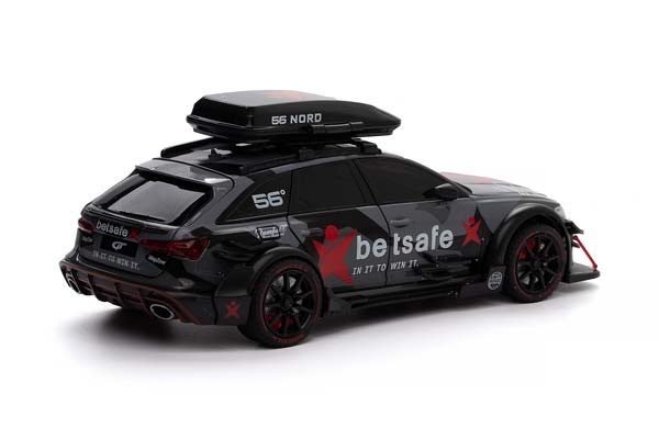 AUDI RS6 AVANT BETSAFE 2025 GREY / АУДИ RS6 АВАНТ BETSAFE 2025 С БАГАЖНИКОМ СЕРЫЙ (БЕЗ УПАКОВКИ) — фото 2