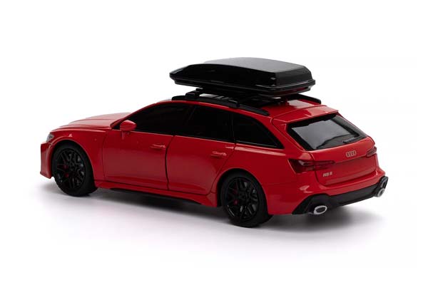 AUDI RS6 SPORT WAGON 2025 RED / АУДИ RS6 СПОРТИВНЫЙ УНИВЕРСАЛ 2025 КРАСНЫЙ (БЕЗ УПАКОВКИ) — фото 6