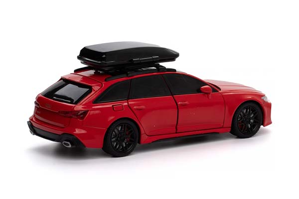 AUDI RS6 SPORT WAGON 2025 RED / АУДИ RS6 СПОРТИВНЫЙ УНИВЕРСАЛ 2025 КРАСНЫЙ (БЕЗ УПАКОВКИ) — фото 2