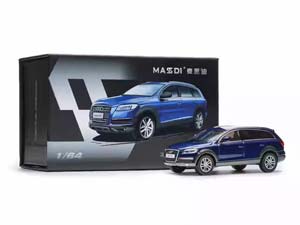 AUDI Q7 FSI QUATTRO 2008 BLUE / АУДИ КЬЮ7 ФСИ КВАТТРО СИНИЙ (ДЛИНА 7-10 СМ) — фото 6