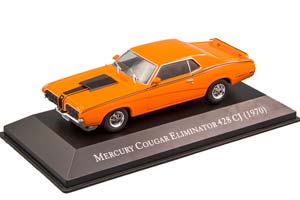 MERCURY COUGAR ELIMINATOR 428 BOSS 1970 ORANGE