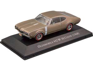 OLDSMOBILE 442 W-30 1968 BROWN