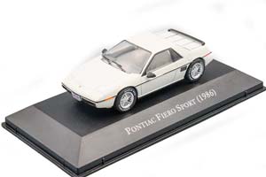 PONTIAC FIERO 1986 WHITE