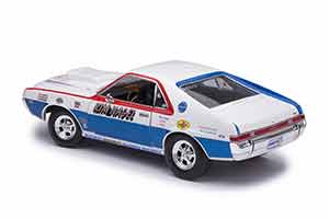 AMC AMX COUPE S/S 1969 KIM NAGEL БЕЛЫЙ С КРАСНЫМ И СИНИМ — фото 12