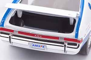 AMC AMX COUPE S/S 1969 KIM NAGEL БЕЛЫЙ С КРАСНЫМ И СИНИМ — фото 5