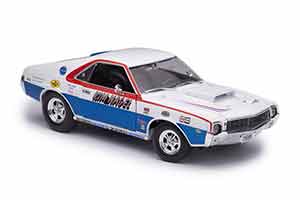 AMC AMX COUPE S/S 1969 KIM NAGEL БЕЛЫЙ С КРАСНЫМ И СИНИМ — фото 11