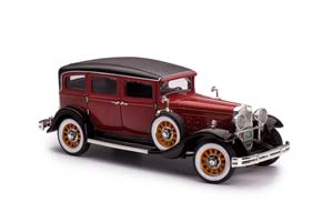 PEERLESS MASTER 8 SEDAN 1931 КРАСНЫЙ С ЧЕРНЫМ — фото 9