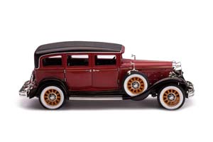 PEERLESS MASTER 8 SEDAN 1931 КРАСНЫЙ С ЧЕРНЫМ — фото 11