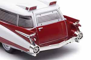 CADILLAC ELDORADO AMBULANCE 1959 WHITE RED — фото 14