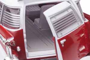 CADILLAC ELDORADO AMBULANCE 1959 WHITE RED — фото 7