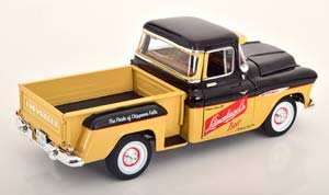 CHEVROLET 3100 PICKUP STEPSIDE 1957 LIGHTBROWN BLACK — фото 2