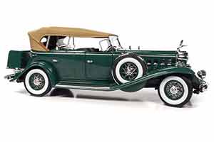 CADILLAC V16 PHAETON 1932 ТЕМНО-ЗЕЛЕНЫЙ — фото 3