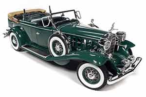 CADILLAC V16 PHAETON 1932 ТЕМНО-ЗЕЛЕНЫЙ — фото 12