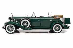 CADILLAC V16 PHAETON 1932 ТЕМНО-ЗЕЛЕНЫЙ — фото 9