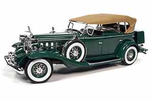 CADILLAC V16 PHAETON 1932 ТЕМНО-ЗЕЛЕНЫЙ — фото 1