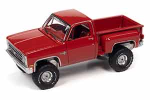 CHEVROLET SILVERADO K10 STEPSIDE КРАСНЫЙ (ДЛИНА МОДЕЛИ 6-10 СМ) — фото 4