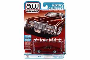 CADILLAC ELDORADO 1975 FIRETHORN POLY WITH FLAT DARK RED (БОРДОВЫЙ) (ДЛИНА МОДЕЛИ 6-10 СМ) — фото 3