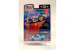 FORD GT40 #1 (1966), GULF BLUE (ДЛИНА МОДЕЛИ 6-10 СМ)