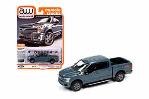 FORD F-150 2018 ABYSS GREY (СЕРЫЙ) (ДЛИНА МОДЕЛИ 6-10 СМ)