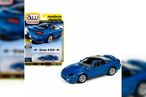 DODGE STEALTH R/T TWIN TURBO (1991), MYSTIC BLUE METALLIC (ДЛИНА МОДЕЛИ 6-10 СМ)