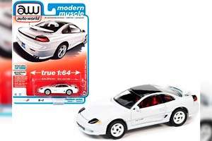 DODGE STEALTH R/T TWIN TURBO (1992), GLOSS WHITE WITH BLACK ROOF (ДЛИНА МОДЕЛИ 6-10 СМ)