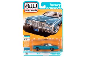 CADILLAC ELDORADO 1975 BLUE (ДЛИНА МОДЕЛИ 6-10 СМ) — фото 3