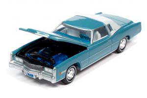CADILLAC ELDORADO 1975 BLUE (ДЛИНА МОДЕЛИ 6-10 СМ) — фото 2